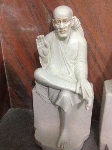Sai Baba Marble Statue