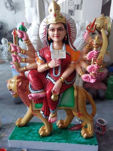 Durga Maa Marble Statue