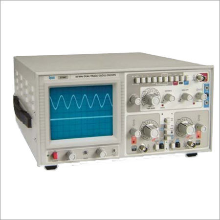 30MHz Dual Trace Oscilloscope with Component Tester
