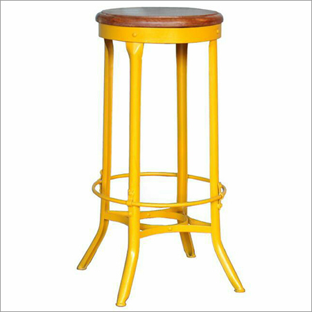 Bar Stool With Die Moulded Legs