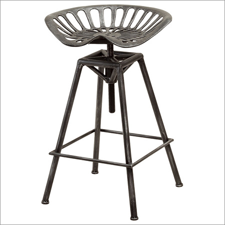Bar Stool With Tractor Seat