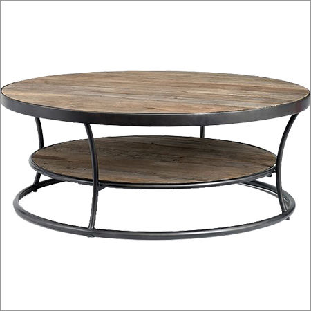 Coffee Table In Round Pipe