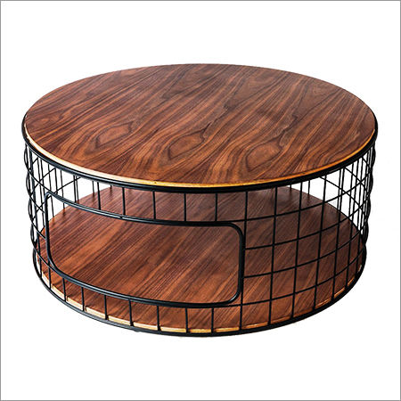 Smooth Finishing Iron Wire Coffee Table