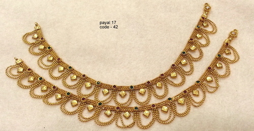 Copper Alloy Antique  Payal
