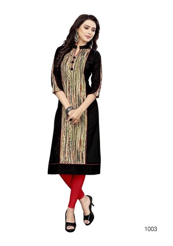 Swati Kurti Slub cotton