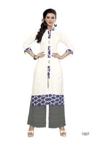Swati Kurti Slub cotton