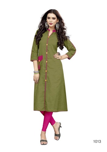 Swati Kurti Slub cotton
