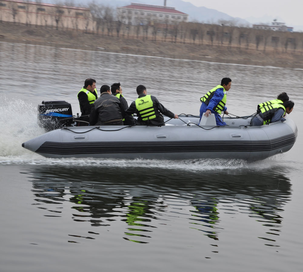 7.5m Military Rigid Inflatable Boat with Motor Manufacturer & Exporter