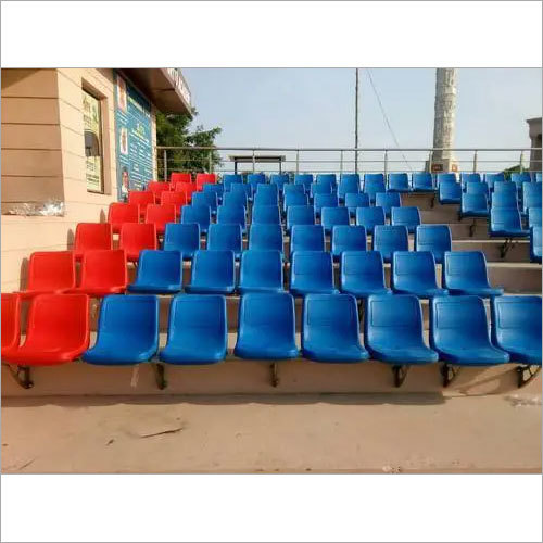 Red Outdoor Stadium Bucket Chair