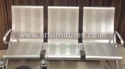Silver Latest Office Waiting Chairs