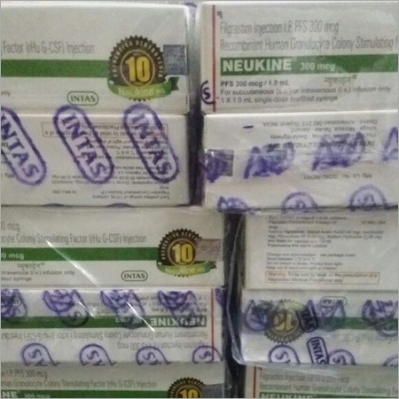 Neukine Injection - 300mg Liquid G-CSF Analog | Promotes White Blood Cell Growth, Suitable for Adults, Teenagers and Women, Store in Cool & Dry Place