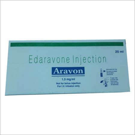 Aravon Injection - 10mL & 20mL Liquid Formulation | Antioxidant Edaravone for ALS Treatment, Cool & Dry Storage, Suitable for All Ages