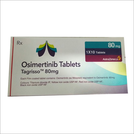 Tagrisso - 80 MG Osimertinib Tablet | Oncology-Grade Cancer Medication, Effective for EGFR T790M Mutation-Positive Non-Small Cell Lung Cancer