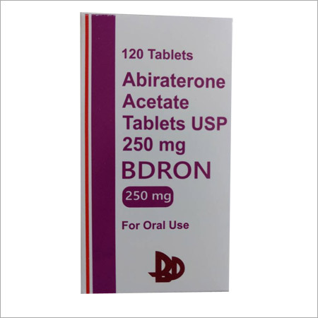 Abiraterone Acetate Tablets - 250 Mg | Hormone Therapy for Advanced Prostate Cancer, Recommended with Prednisone