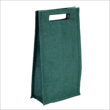 Plain Jute Bottle Bag