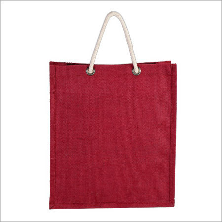 Colored Jute Bottle Bag
