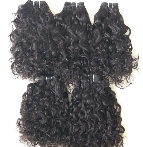 Craw Unprocessed Indian Curly Hair