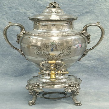 Plated Silver Victorian Coffee Urn