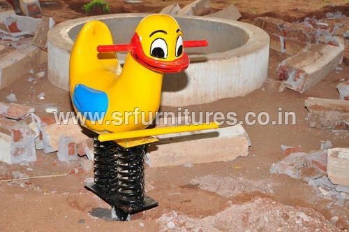 Metal Duck Spring Rider