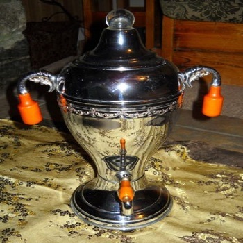 Continental Silver Coffee Urn