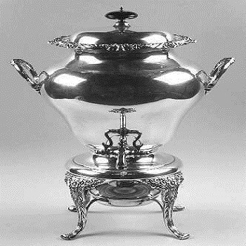 Antique Silver Tea Urn