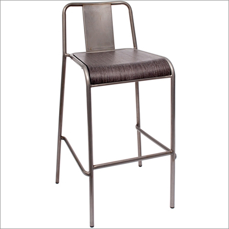 Basic Iron Bar Stool By Unique Art and Craft Export House