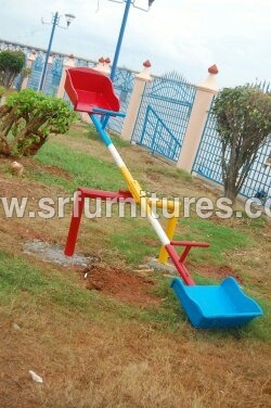 Strong Boat Rocker - Metal, 12 Foot | Eye-Catchy Aesthetic, Scratch and Rust Resistant, Comfortable Dual Seat Design