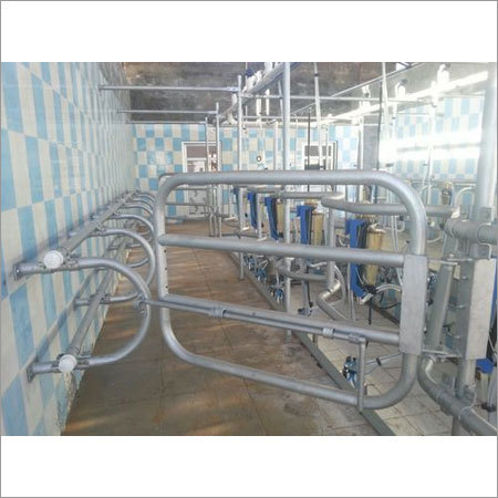 4 Point Swing Over Milking Parlor