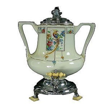 Indian Golden Pheasant pattern Coffee Urn