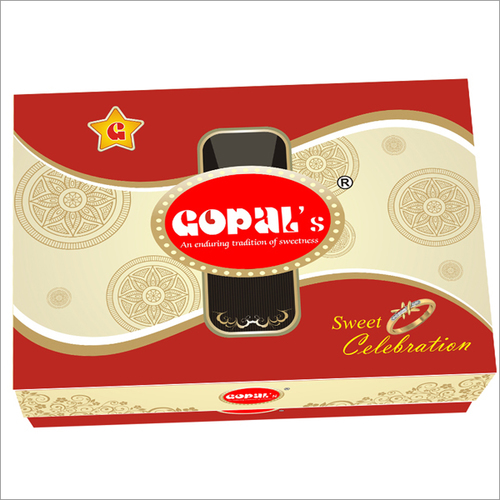 Gopal Sweets Box - Paper Material, Eco-Friendly Design for Festive Gifting