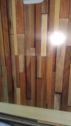 Wooden Lining Wallpaper