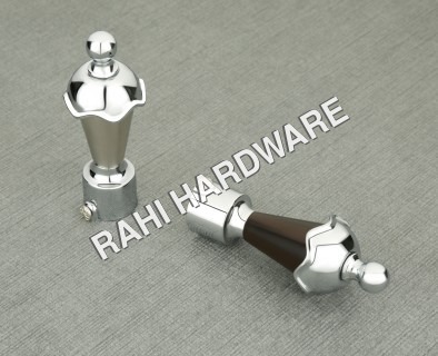 White Metal Curtain Finials