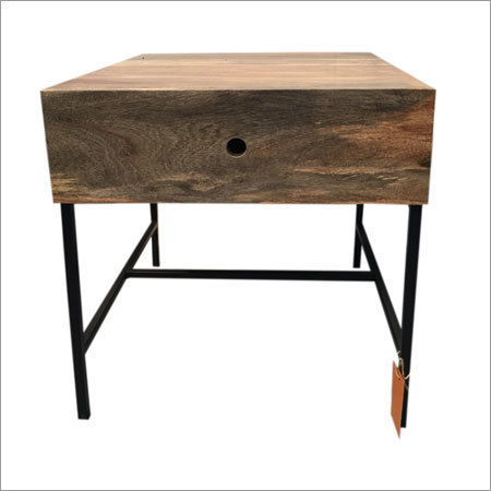 Wooden 1 Drawer Side Table