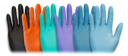 Nitrile Safety Gloves - Nitrile Material, Length 152.4 - 381 mm, Weight 10 - 150 g | Latex Free, Non-Allergenic, Shock Resistant, High Elasticity