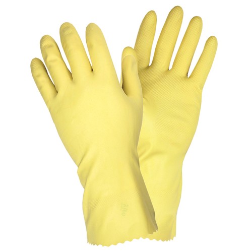 Latex Gloves - Rubber Material, 152.4 - 381 mm Length, 10 - 150 g Weight | Designed for Safety Use and Reliable Grip