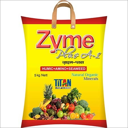 Humic Amino Seaweed Granual Zyme - Organic Fertilizer Powder | Promotes Soil Nutrient Absorption, Prevents Erosion, Boosts Crop Growth and Yield