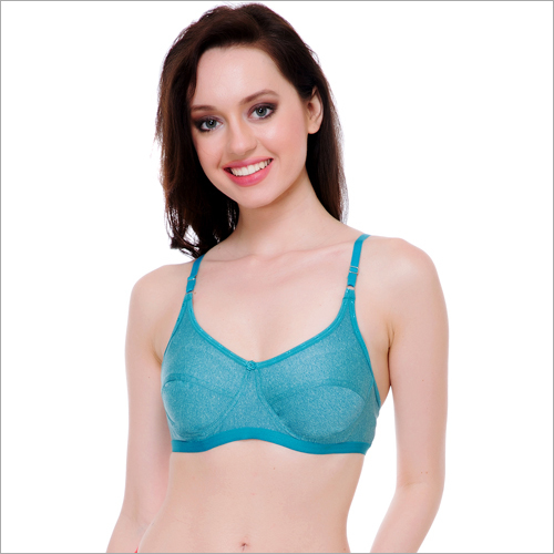 Ladies Seamless Bra - Hosiery, Sizes 30-40 | Non Wired Design, Full Cup, Sweat Absorbent, Soft Texture