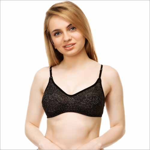 Fidding Bra - Hosiery Fabric, Sizes 30-40 | Unique Center Back Straps, Front Closure, Ideal for Fitted & Off-Shoulder Tops, Summer Ready