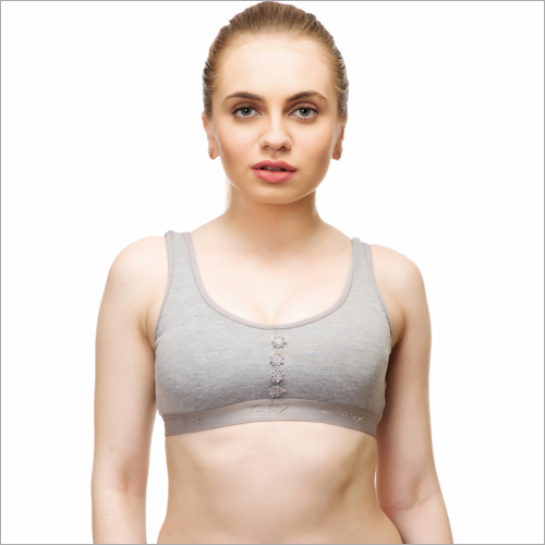 Multicolor Sport Bra - Hosiery Fabric, Sizes 30-40 | Fully Encased Band for Comfort During Healing, Stylish Patterns for Enhanced Support