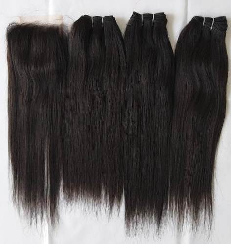 Virgin Human Hair Natural Colour Indian Straight hair best hair