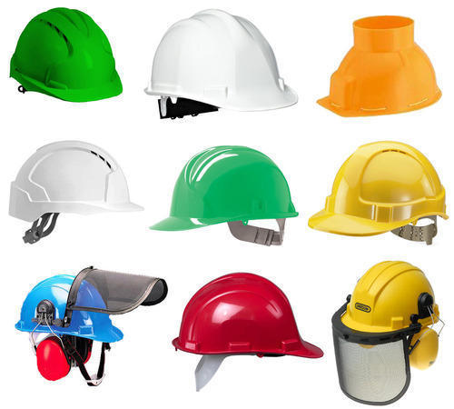 Safety Helmets - High-Density Polyethylene & Acrylonitrile-Butadiene-Styrene 200-950 Grams | Electrical Insulation Excellent Impact Resistance Stretchable Straps
