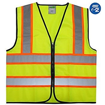 Safety Jackets - Polyester Material, Weight Range 50-350 Grams | Designed for Enhanced Visibility and Reliable Safety Usage