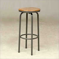 Iron Pipe Bar Stool No Assembly Required