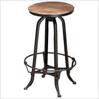 Iron Designer Sheet Bar Stool No Assembly Required
