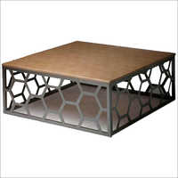 Coffee Table With Lasr Cutting Designs