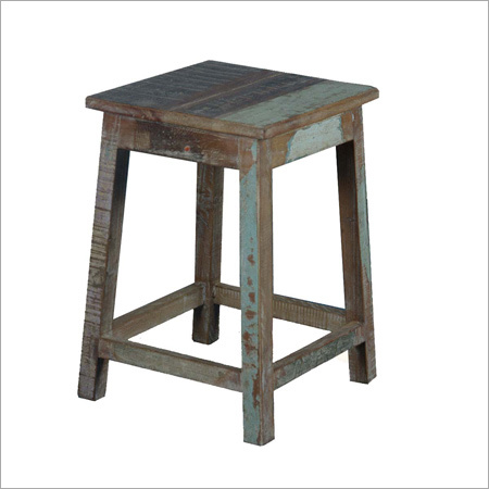 Bamboo Reclaimed Stool