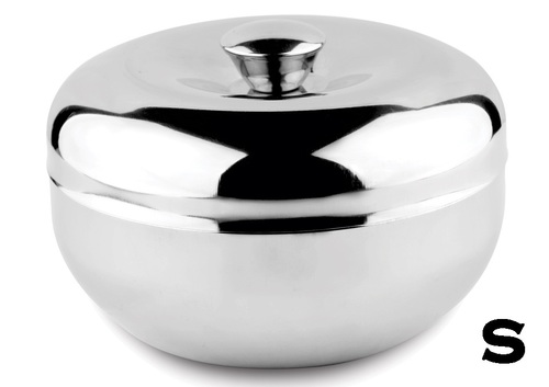 CHERRY BOX - Stainless Steel Small Apple-Shaped 100-250ml, Sealed Lid, Durable Food Storage Container