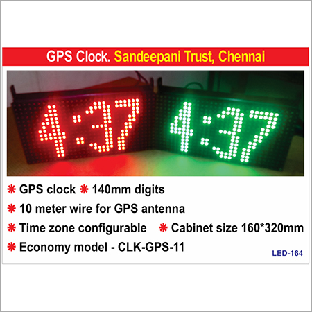 LED GPS Clock