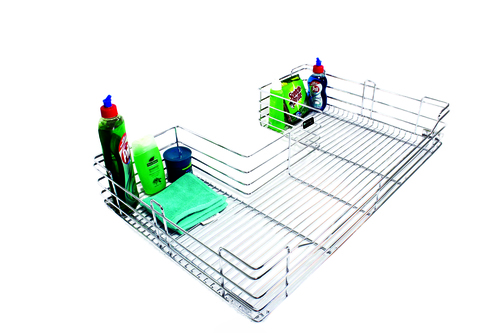 SS Wire Kitchen Under Sink Basket