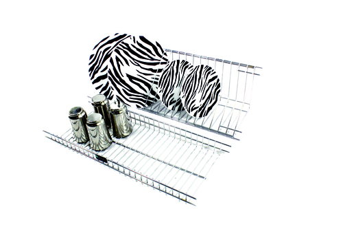 SS Kitchen Glass Tray